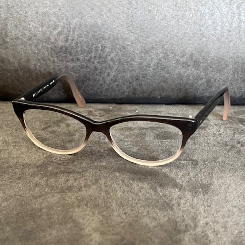 Masunaga 008 Eyeglass Frames Dark Brown/Tortoise Cat Eye 51-16-145